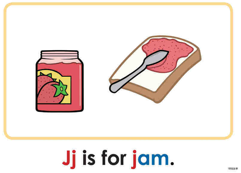 Letter Jj绘本故事第4页