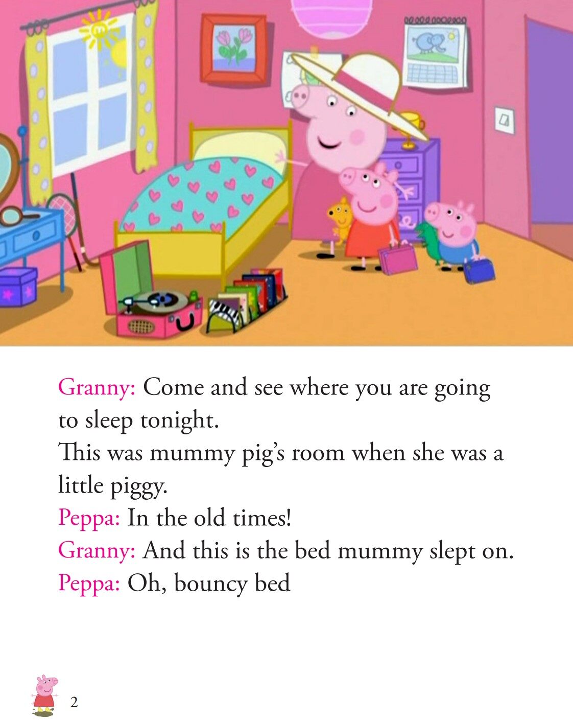 Granny Pig's Chickens绘本故事第4页