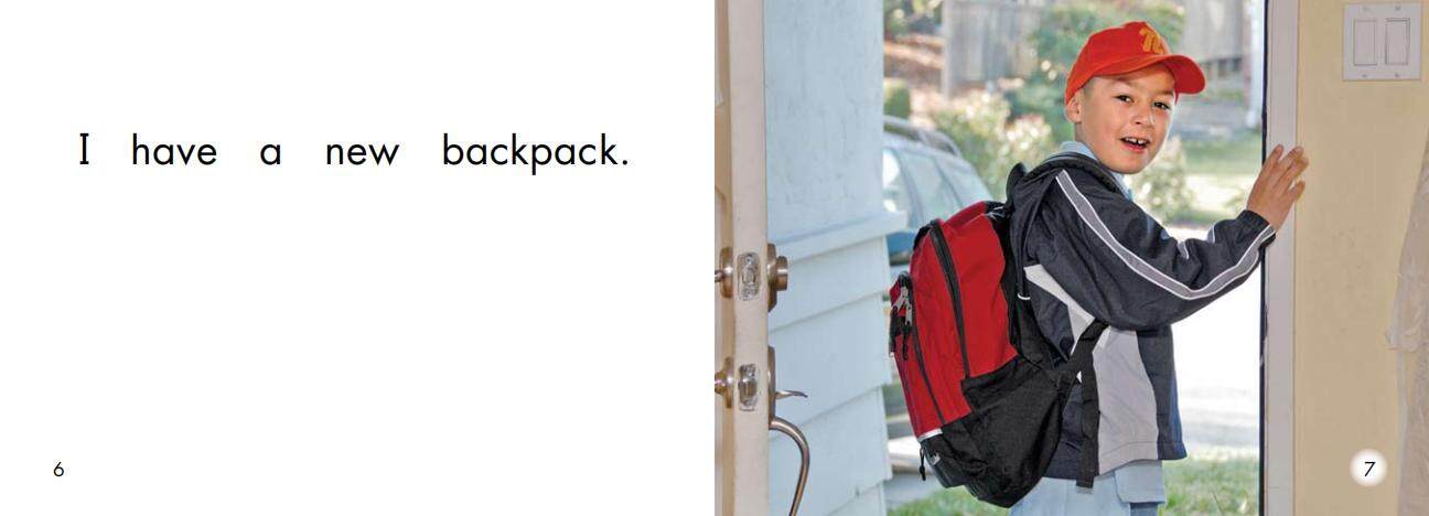 My new school绘本故事第5页