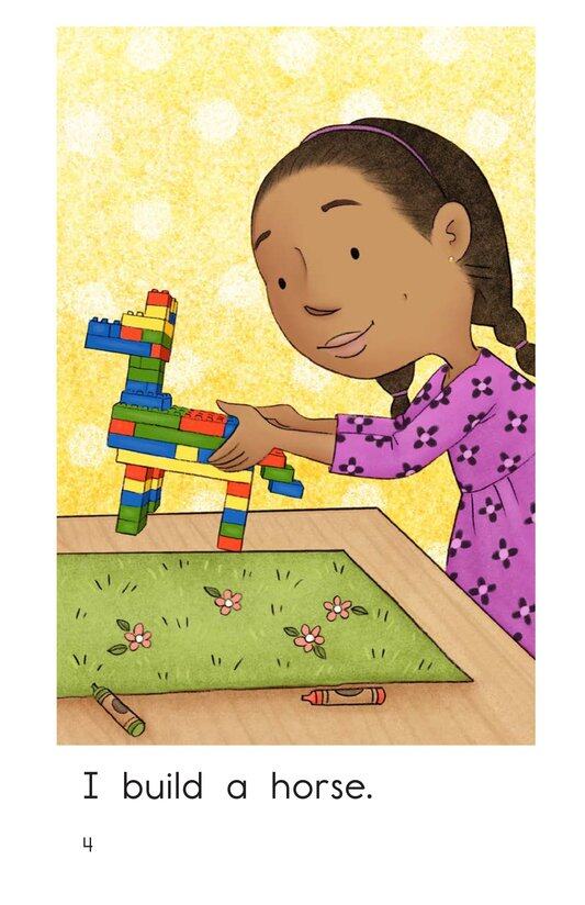 Building with Blocks绘本故事第4页