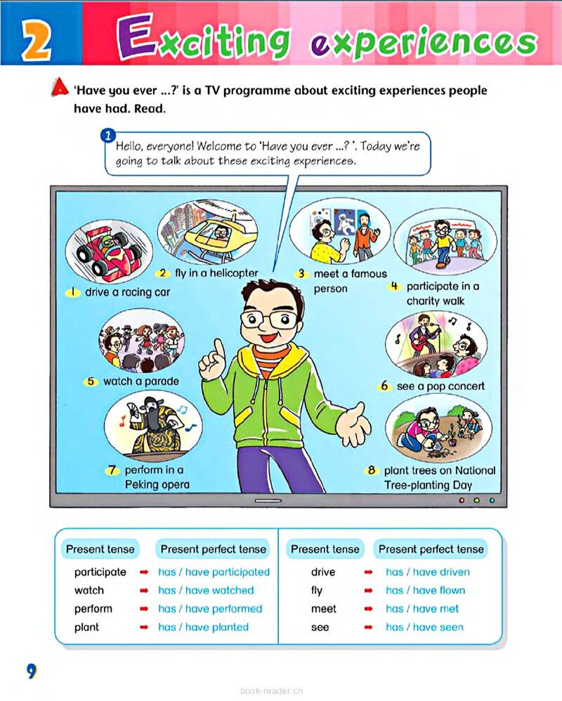 2 Exciting experiences绘本故事第3页