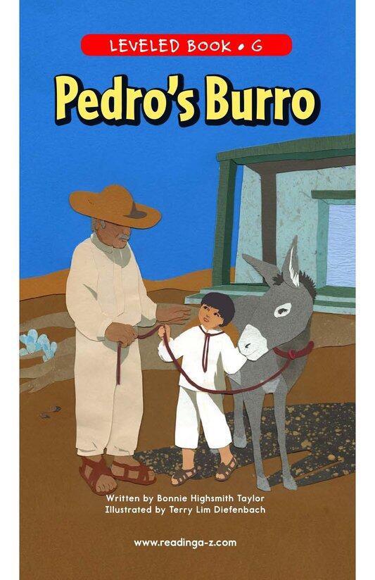 Pedro's Burro绘本故事第2页