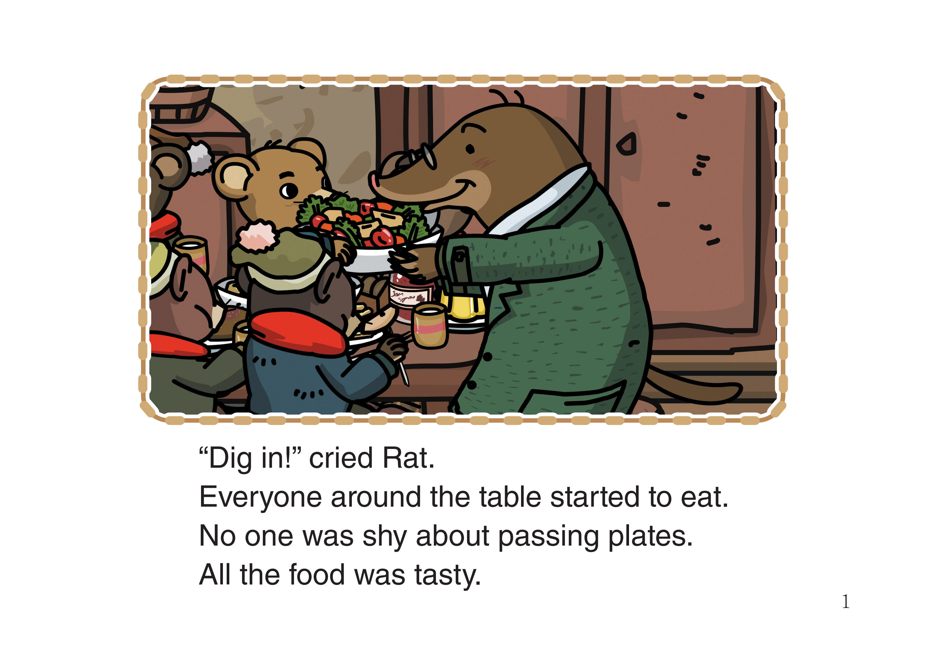 A Wonderful Night!绘本故事第3页