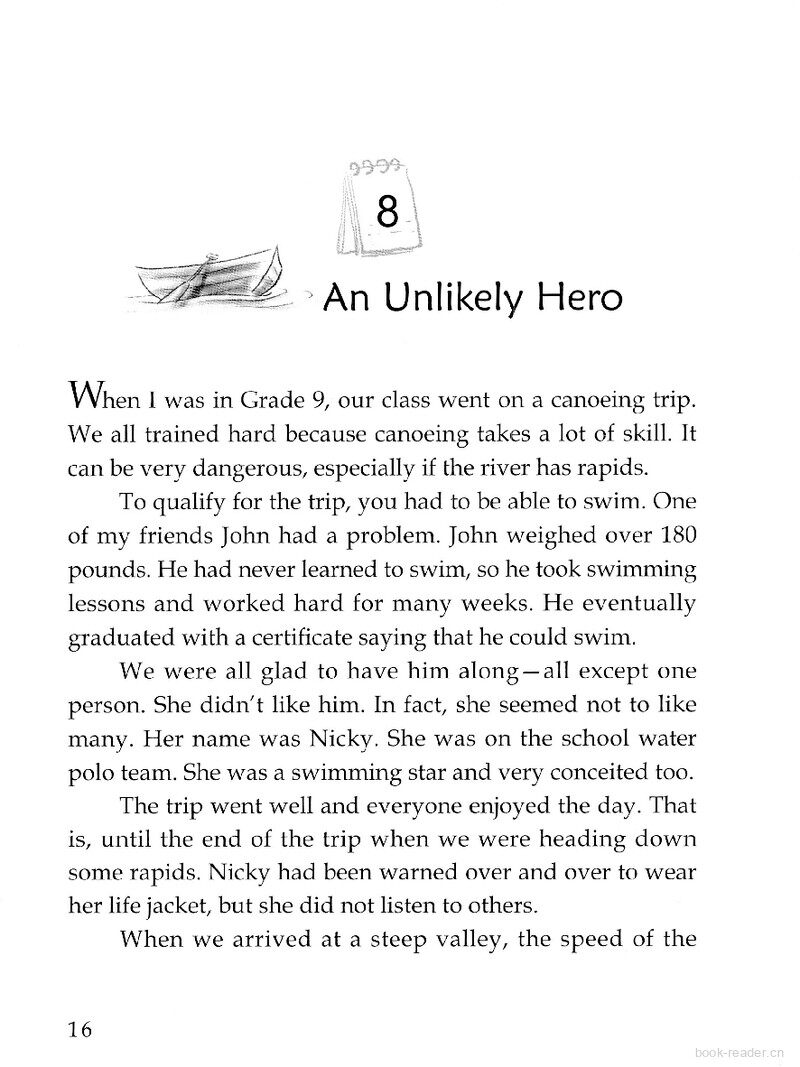 An Unlikely Hero绘本故事第2页