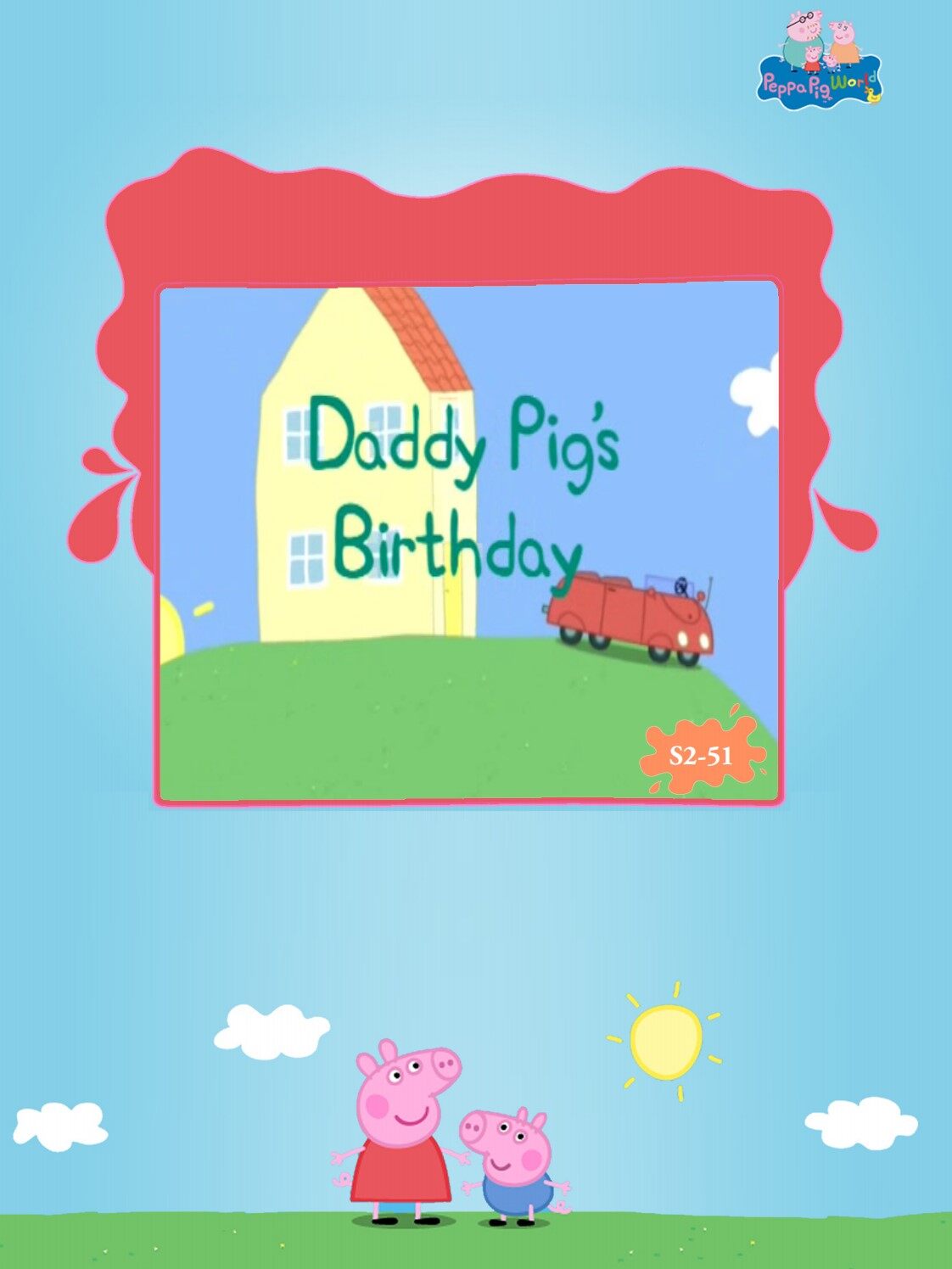 Daddy Pig's Birthday绘本故事第2页