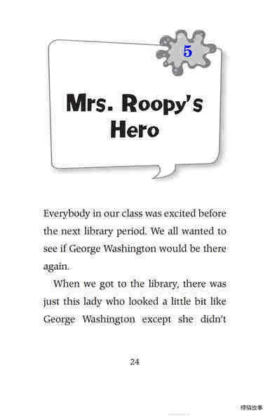 Chapter5 Mrs. Roopy’s Hero绘本故事第2页