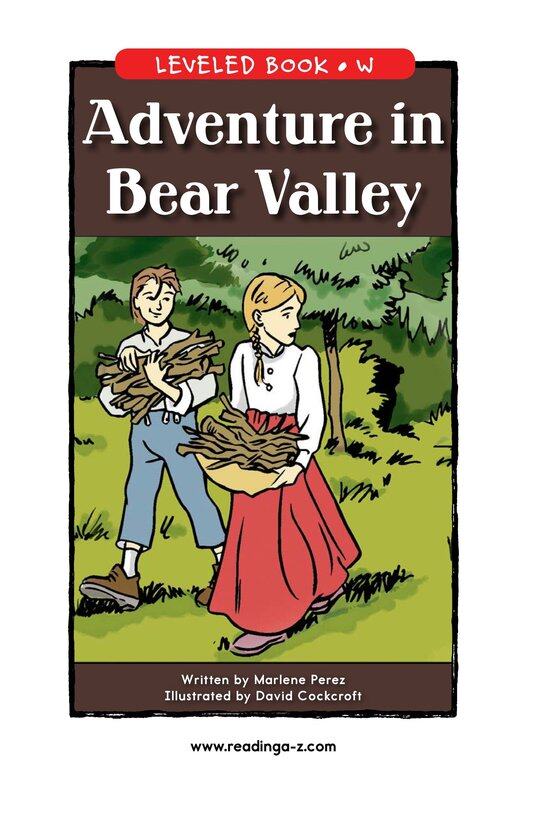 Adventure in Bear Valley绘本故事第2页