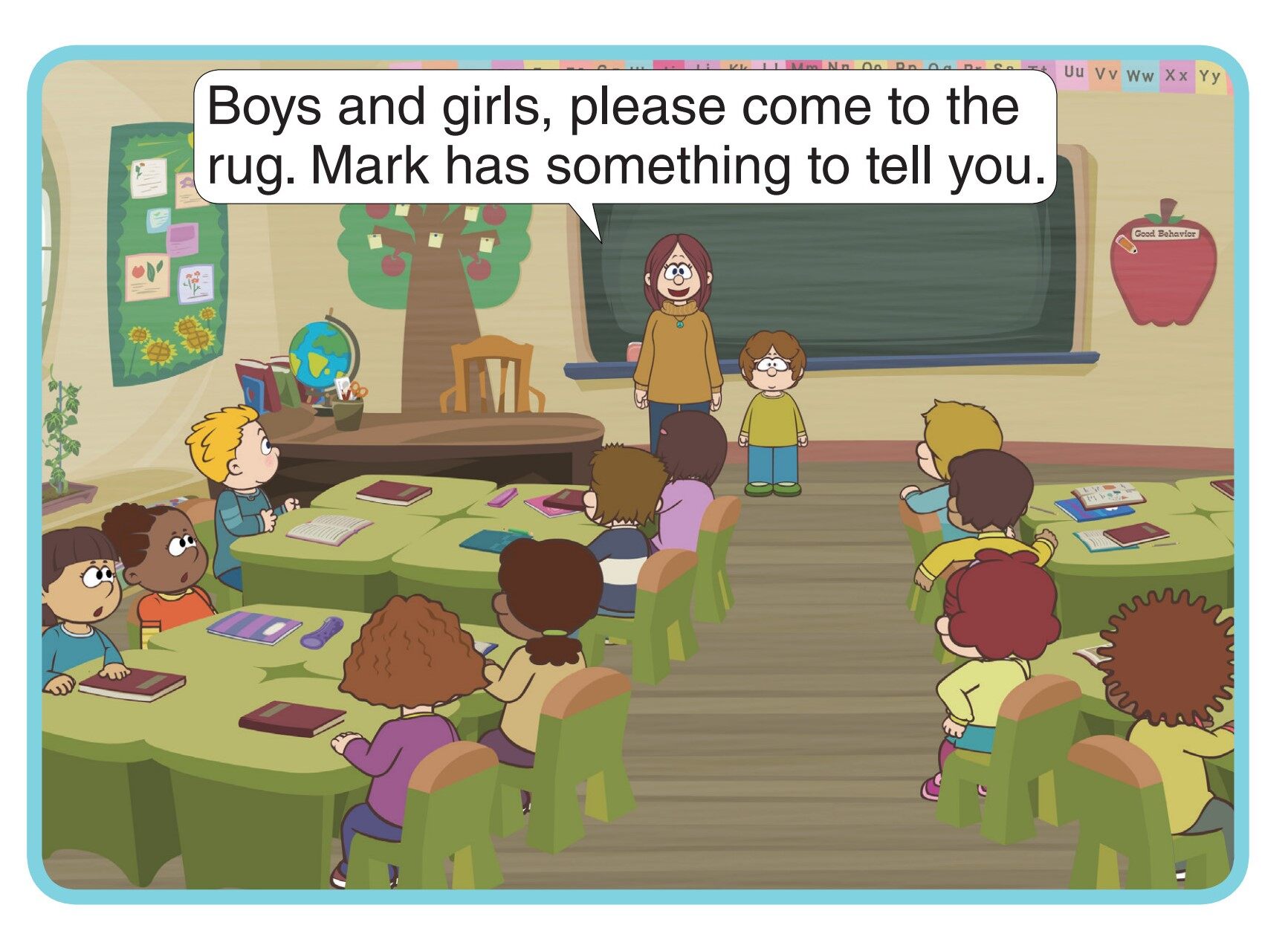 Room Two Helps Out绘本故事第4页