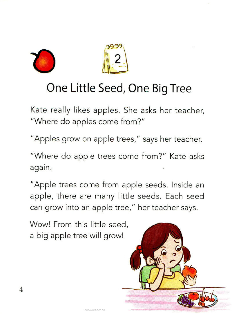 One Little Seed, One Big Tree绘本故事第2页