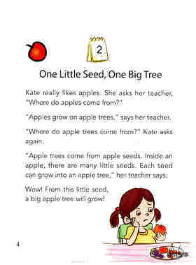 One Little Seed, One Big Tree绘本故事第2页