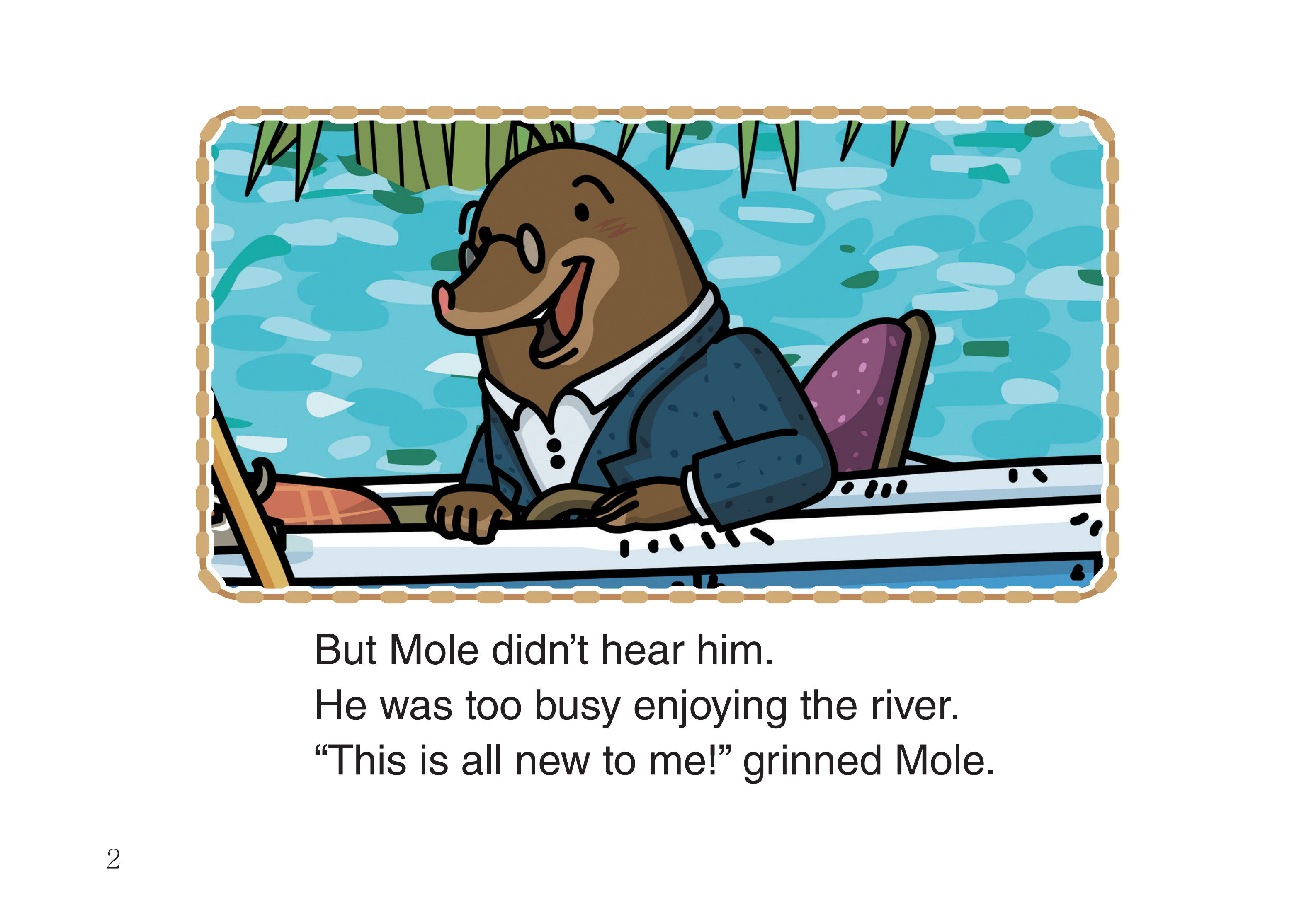 Getting to Know the River绘本故事第4页