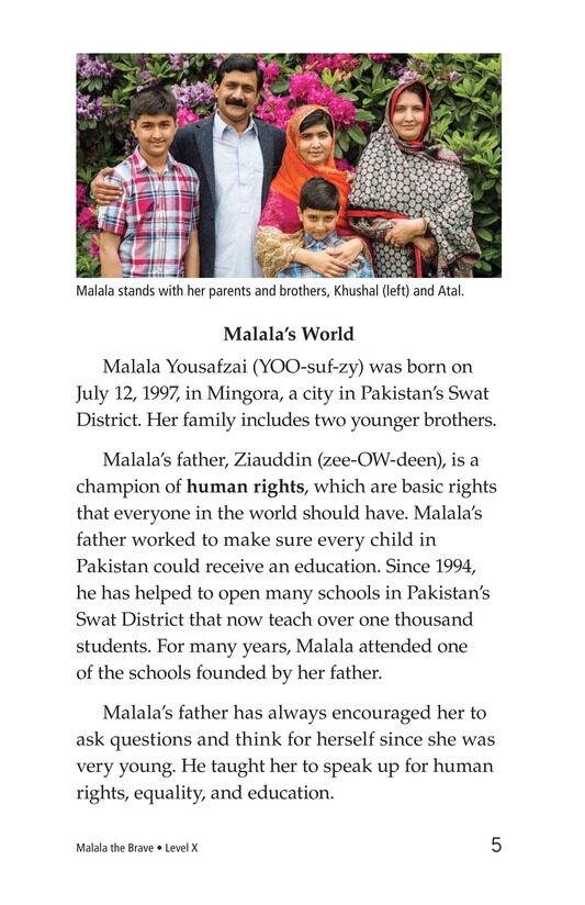 Malala the Brave绘本故事第4页