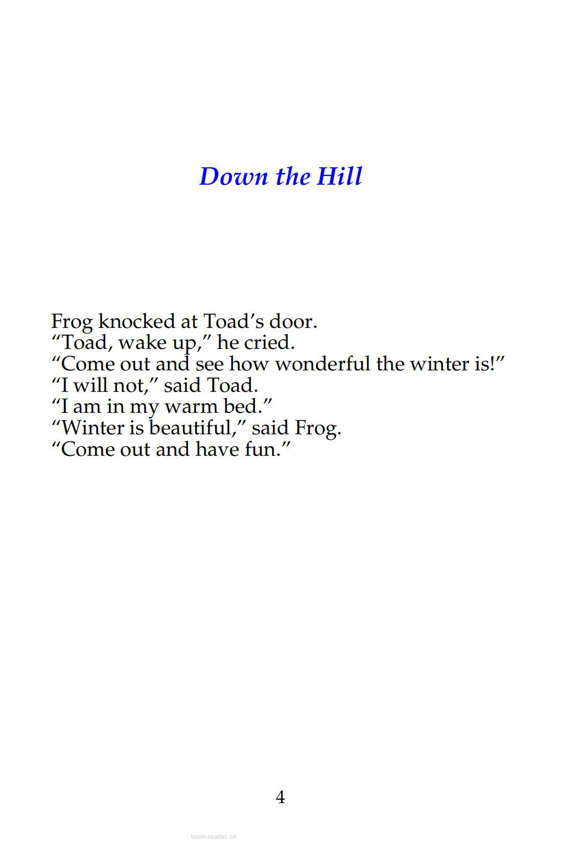 2-01 Down the Hill绘本故事第3页