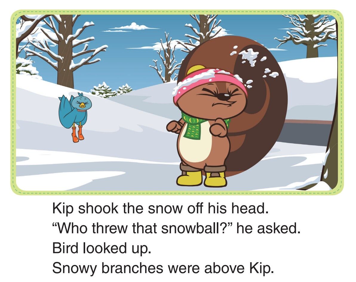 Building a Snow Fort绘本故事第2页