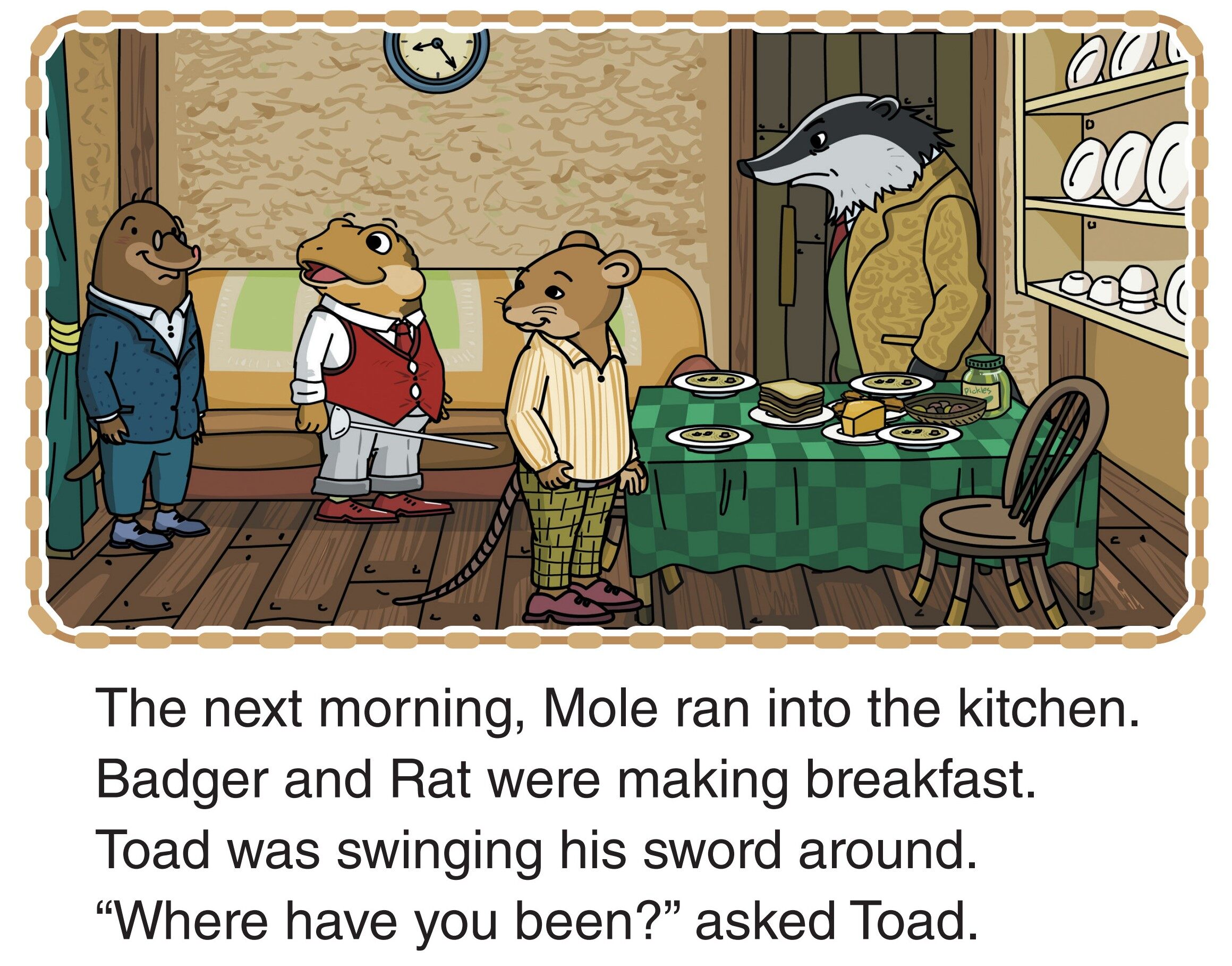 Fooling the Ferrets绘本故事第3页