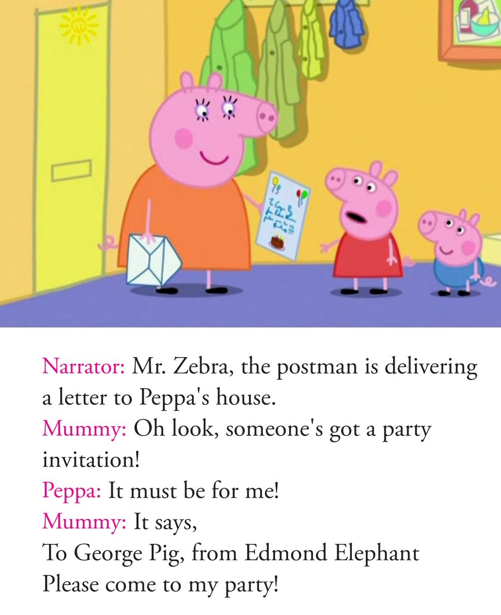 Edmond Elephant‘s Birthday绘本故事第3页