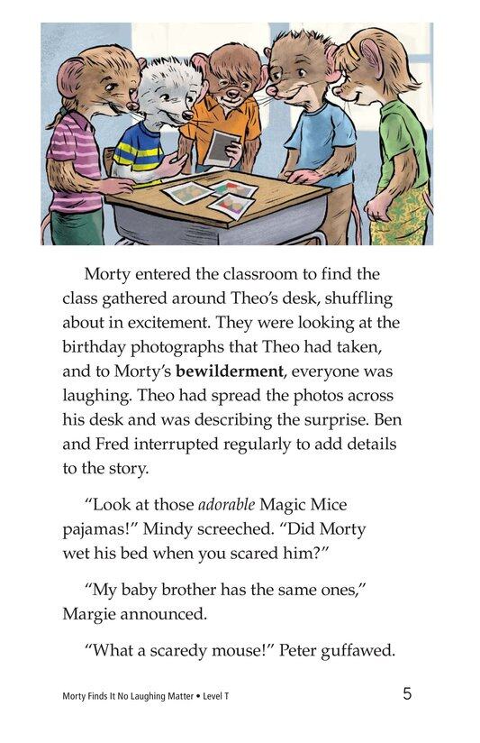 Morty Finds It No Laughing Matter绘本故事第5页