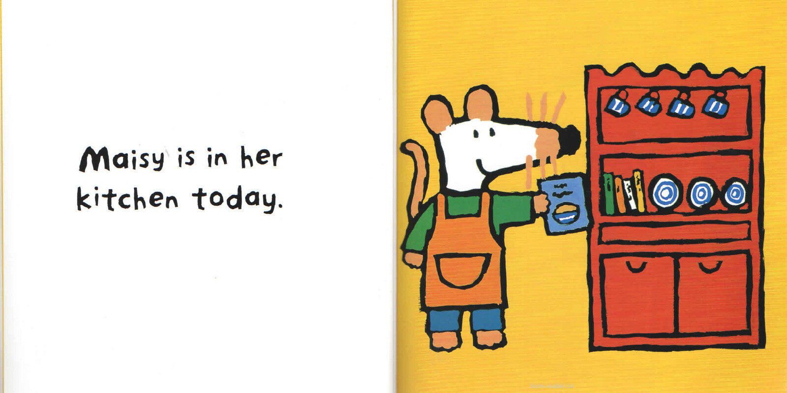 Maisy Makes gingerbread 绘本故事第3页