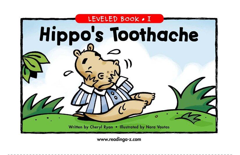 Hippo's Toothache绘本故事第2页