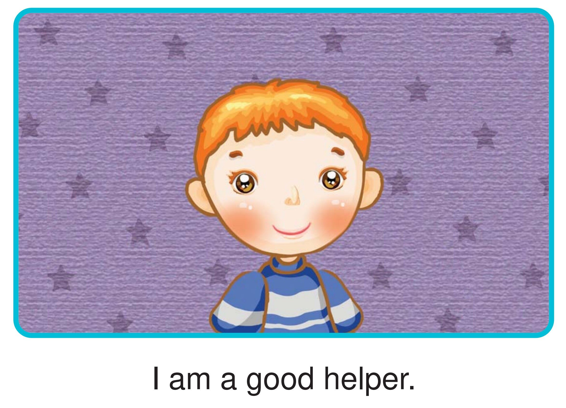 I Am a Good Helper绘本故事第2页