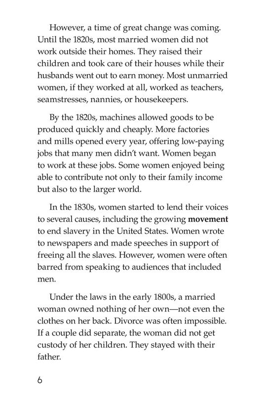 Women and the Vote绘本故事第5页