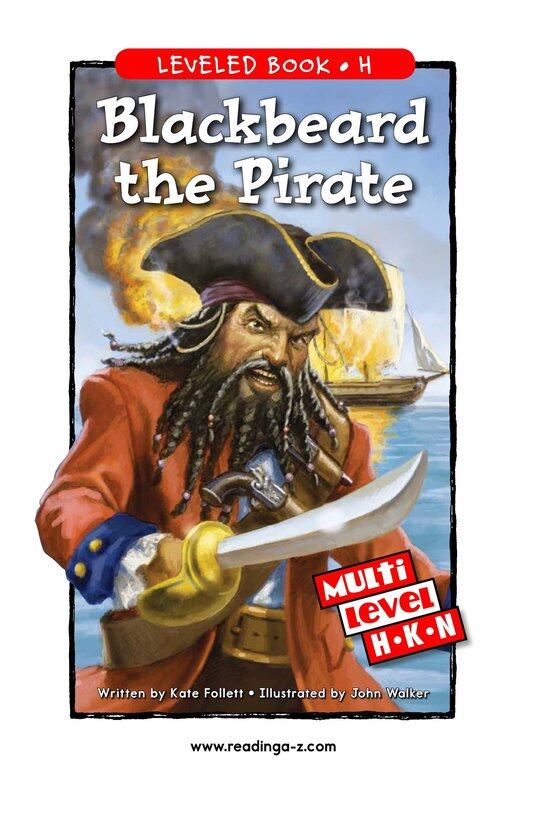 Blackbeard the Pirate绘本故事第2页