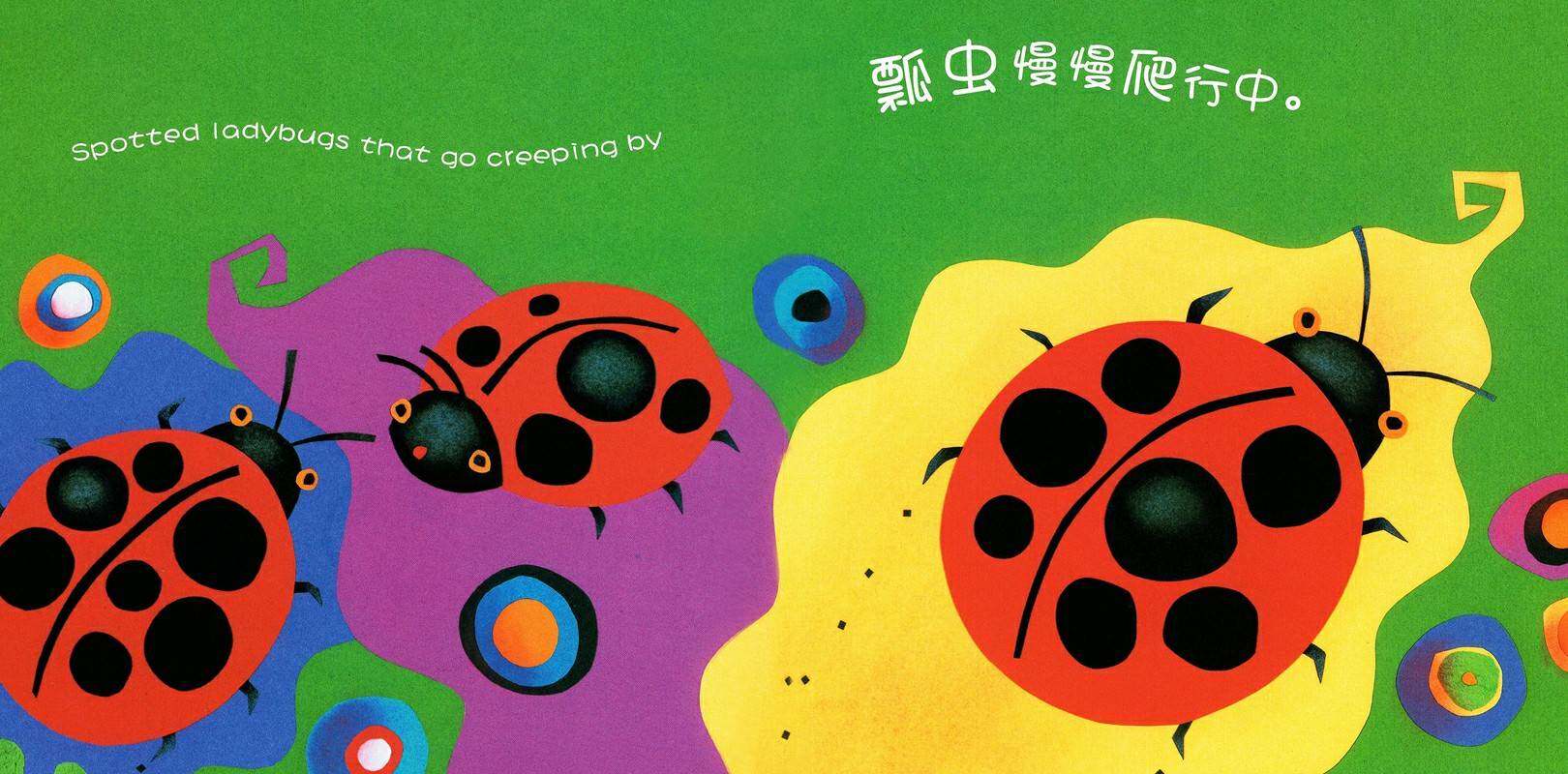 科学童谣双语绘本：虫!虫!虫!绘本故事第4页