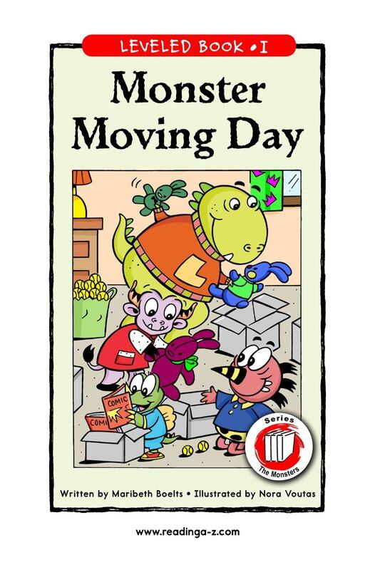 Monster Moving Day绘本故事第2页
