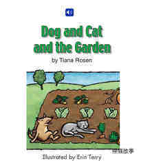 Dog and Cat and the Garden绘本故事第2页