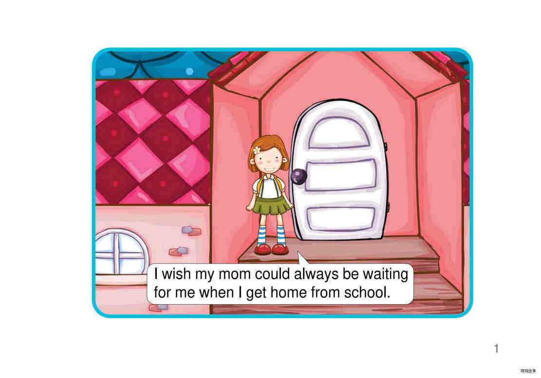 The First Day of School绘本故事第2页
