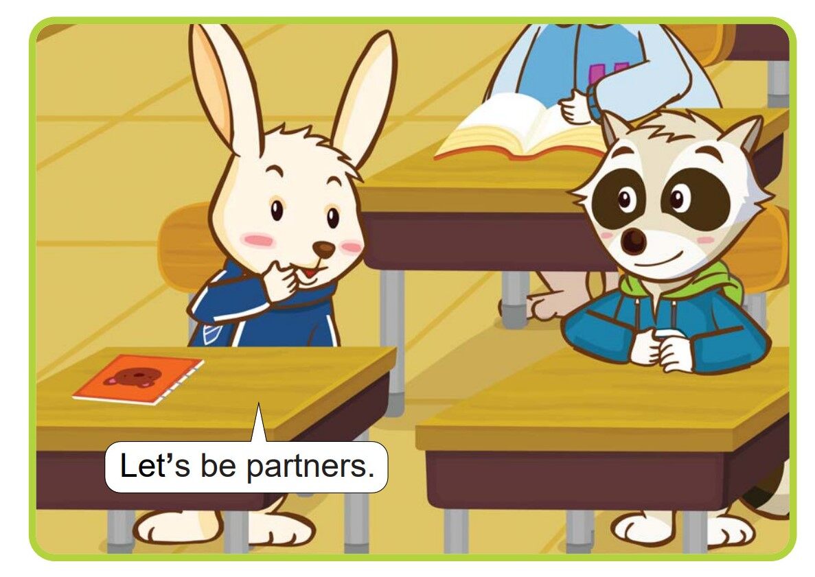 A School Project绘本故事第3页