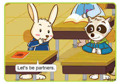 A School Project绘本故事第3页