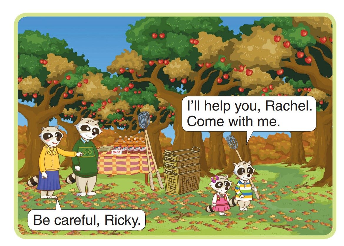 Apple Picking绘本故事第3页