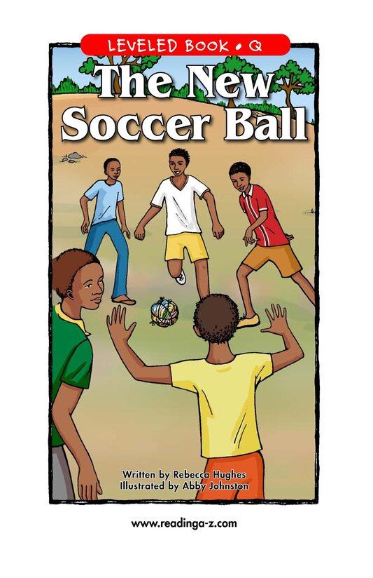 The New Soccer Ball绘本故事第2页