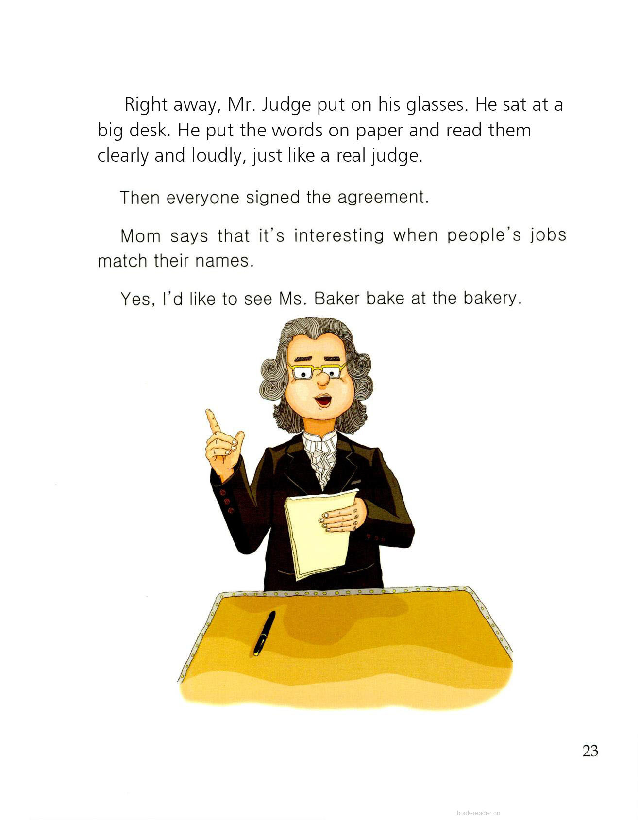 The Judge绘本故事第3页