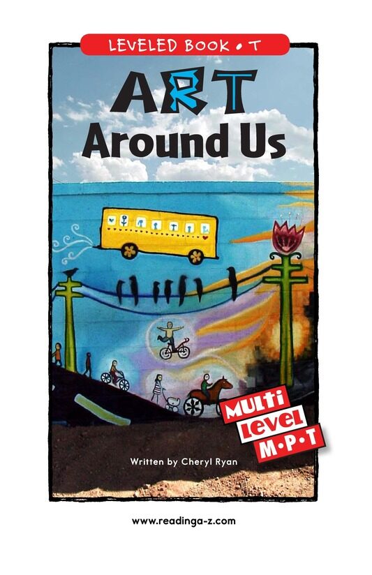 Art Around Us绘本故事第2页