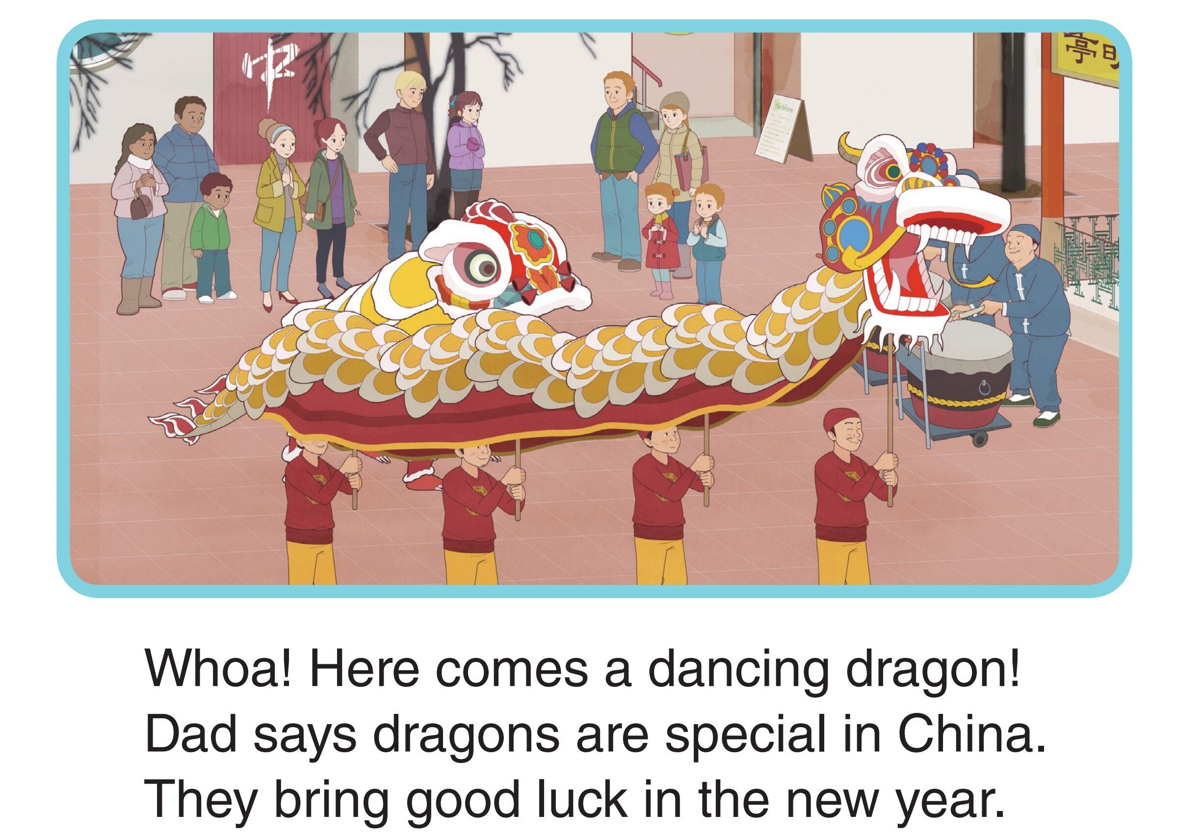 The Chinese New Year绘本故事第5页