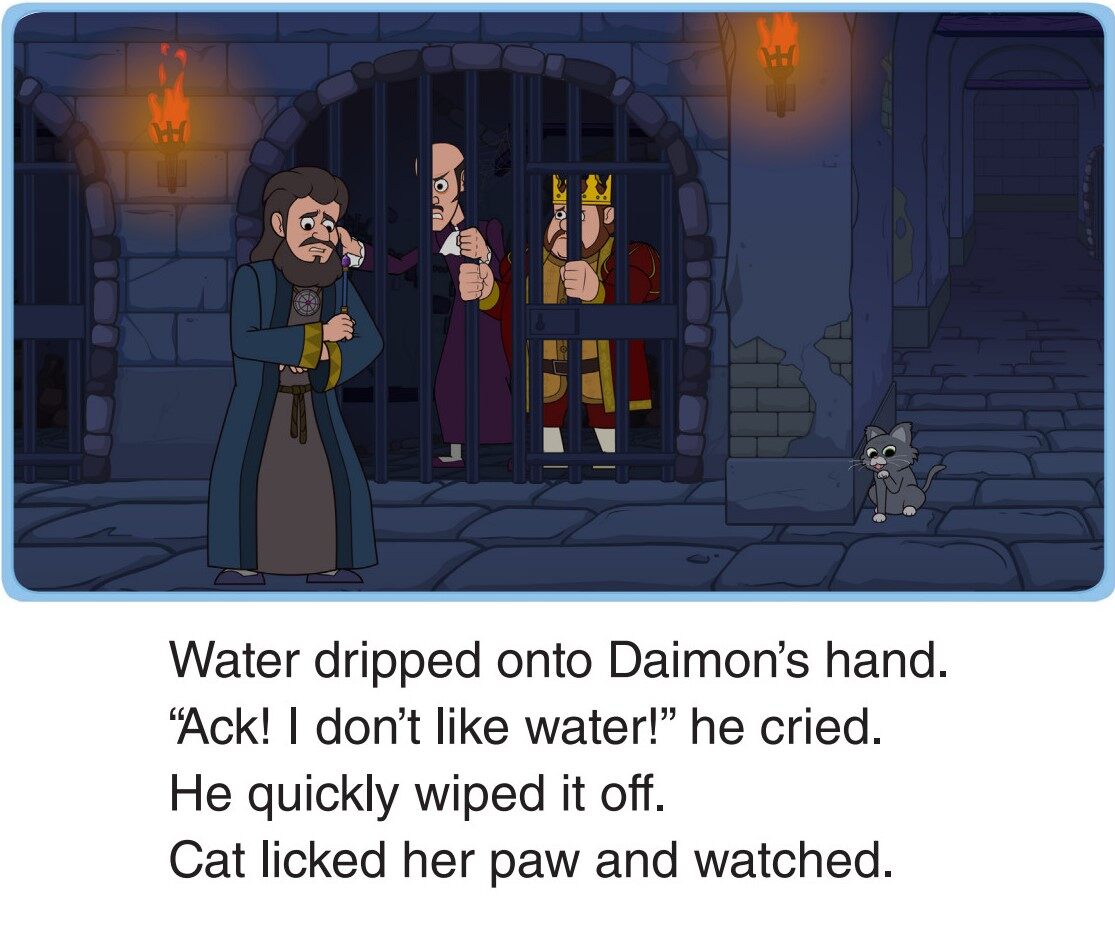 Daimon's Spell绘本故事第5页