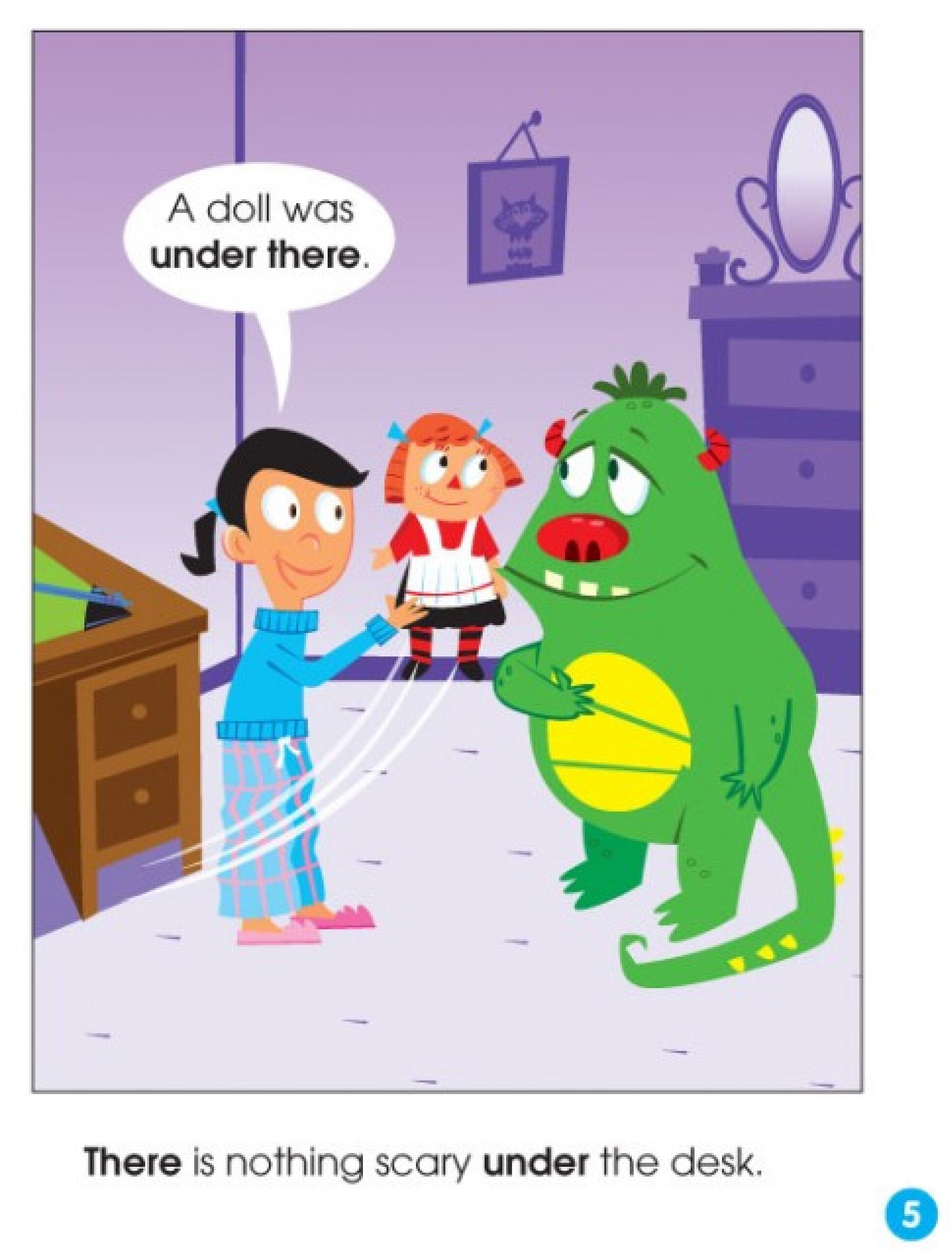 Don't Be Afraid, Monster绘本故事第5页