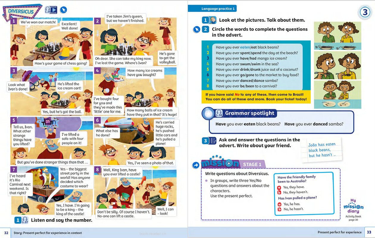 03 Let's celebrate!绘本故事第3页