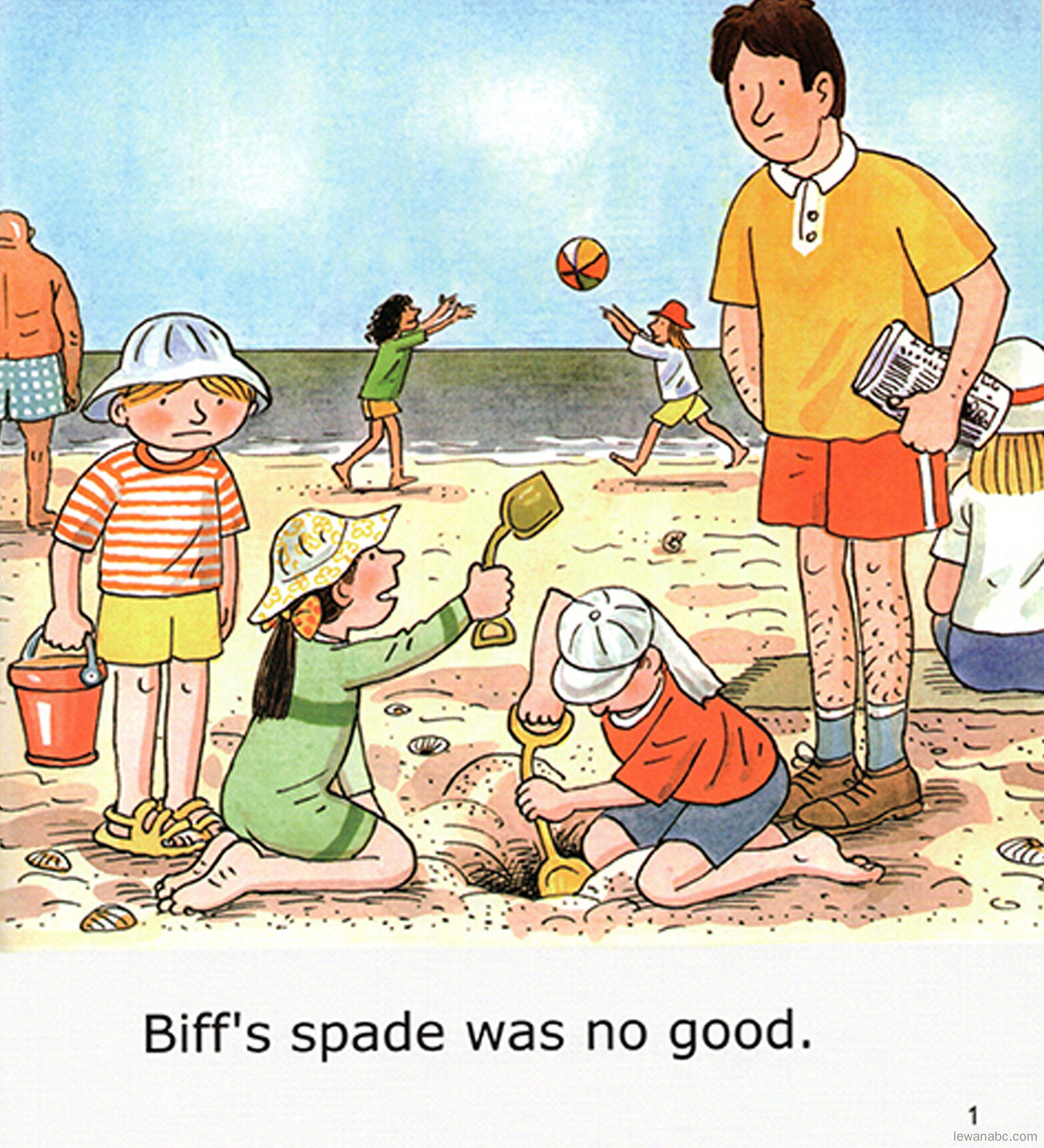 The Hole in the Sand绘本故事第3页