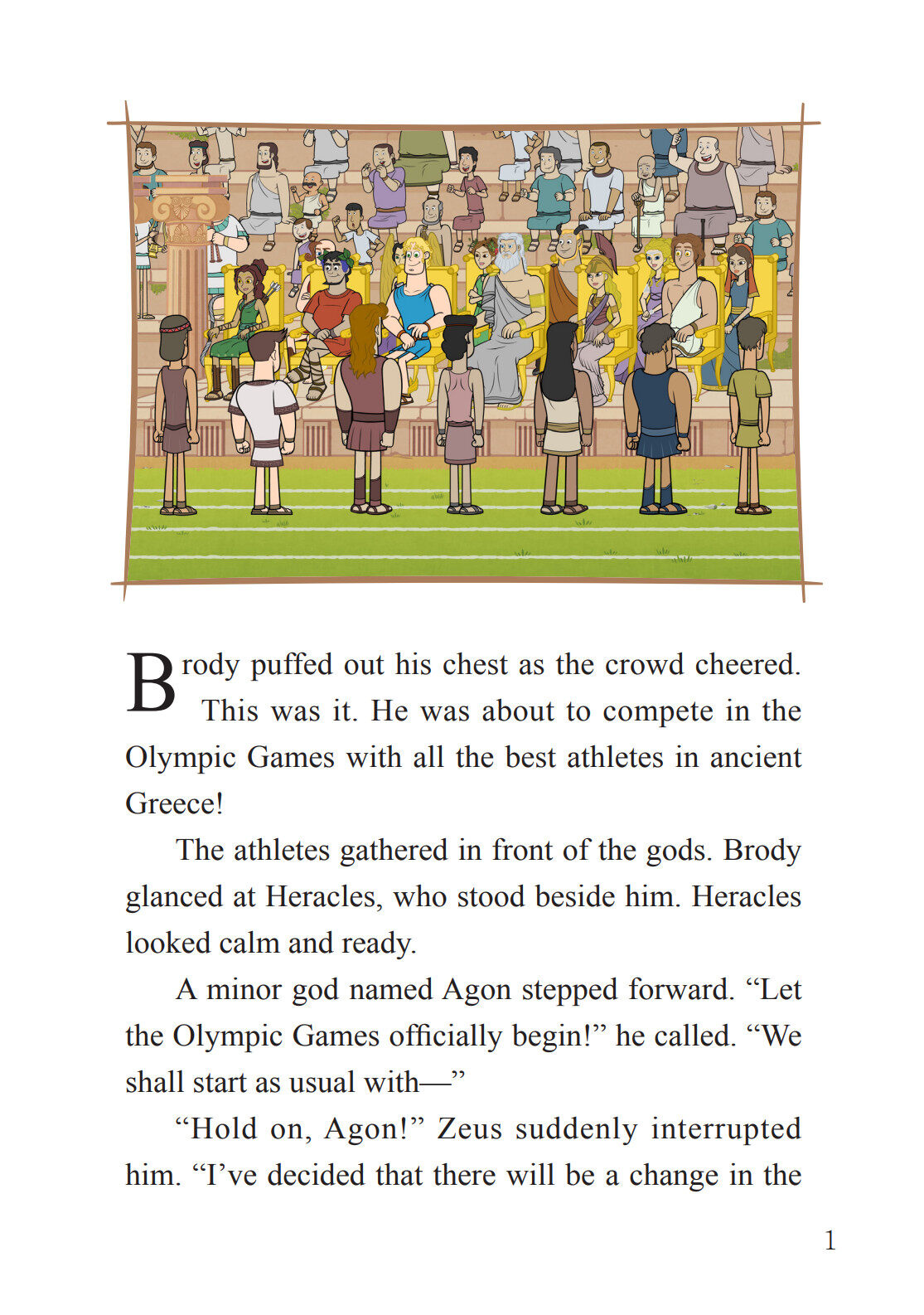 41_Let the Games Begin!绘本故事第2页