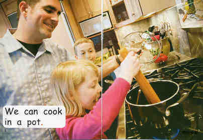 look how we cook绘本故事第3页