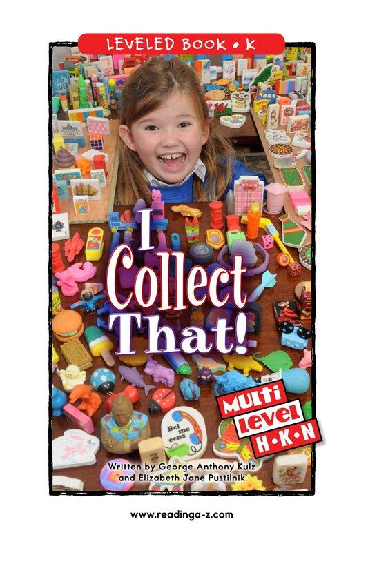 I Collect That!绘本故事第2页