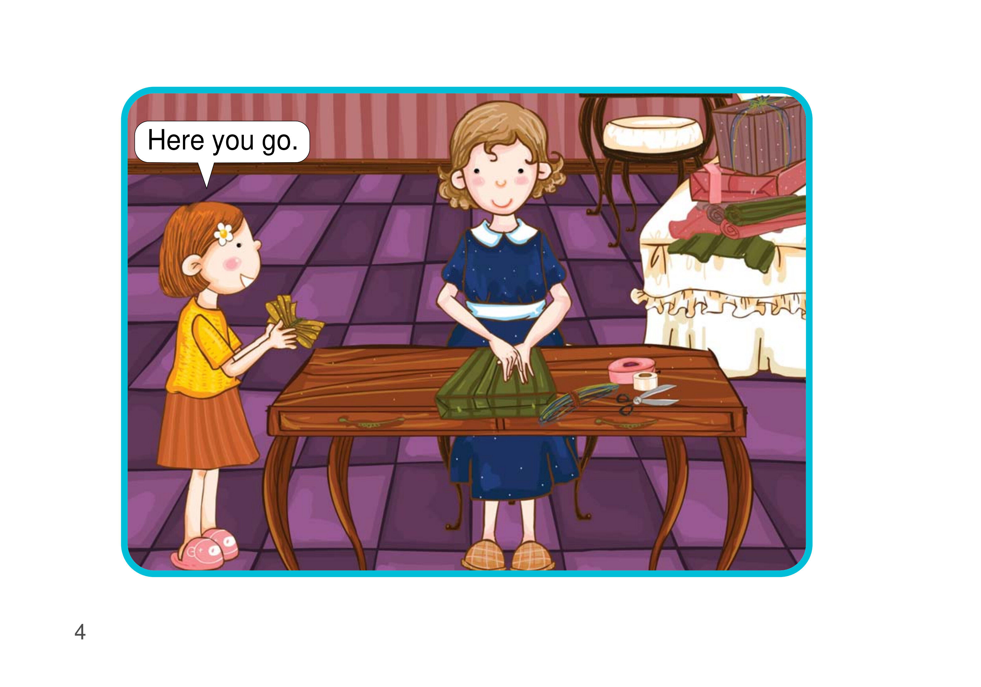 A Wonderful Dress绘本故事第5页