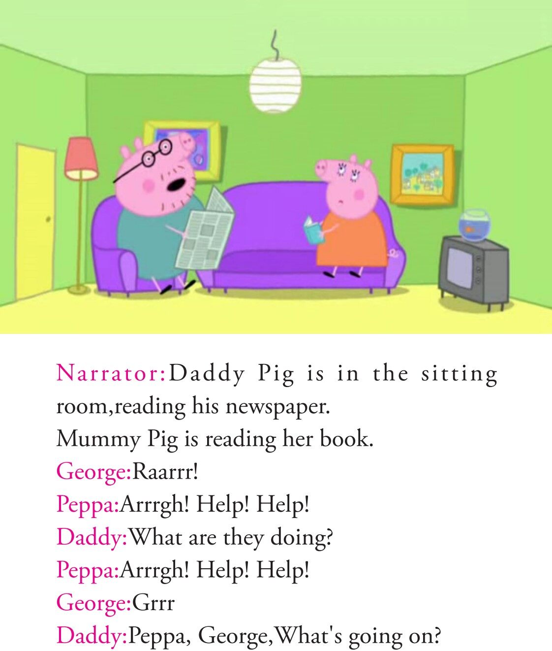 Tidying up绘本故事第5页