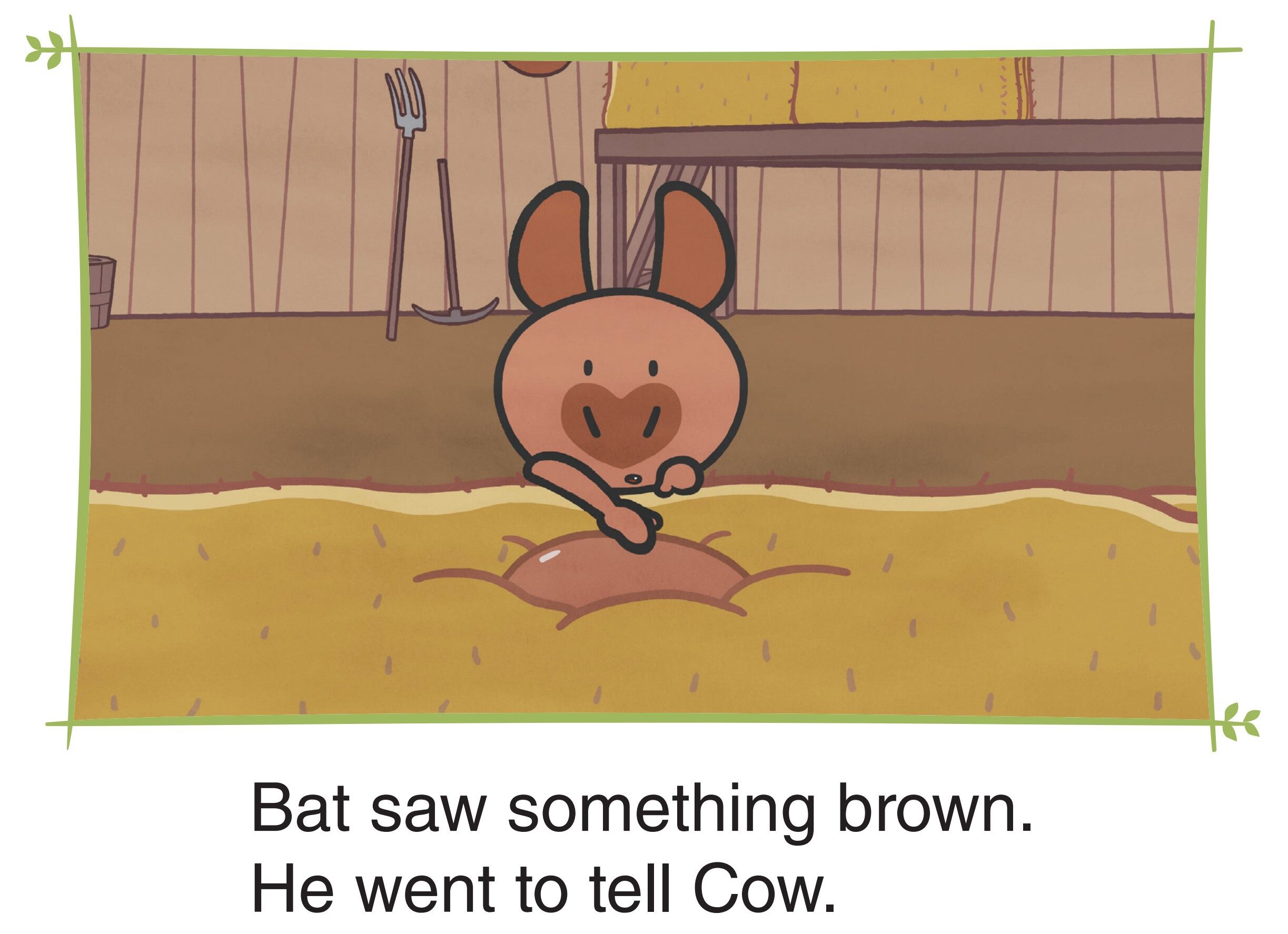 Something Brown绘本故事第2页