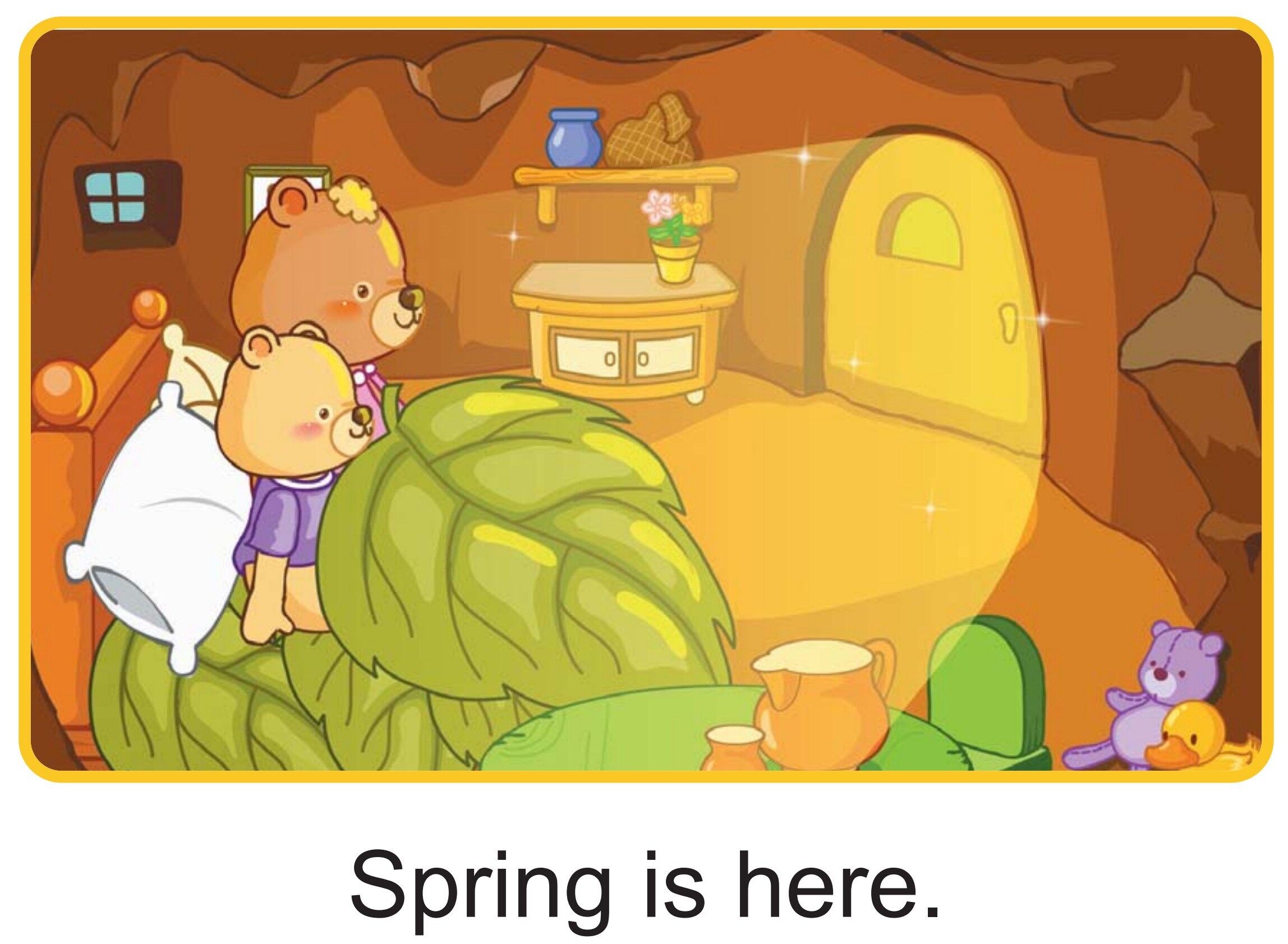 Spring Is Here绘本故事第3页