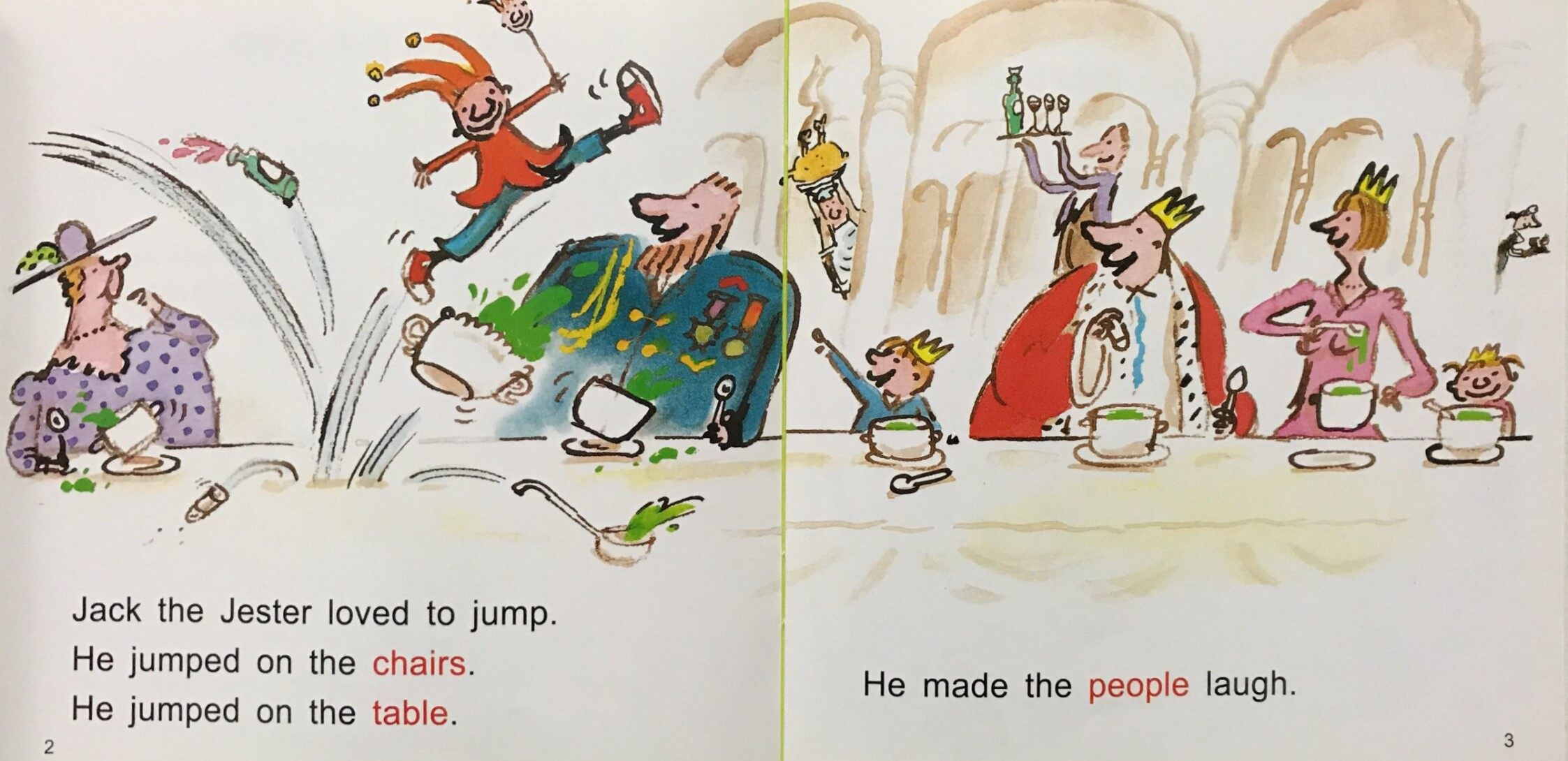 The Jumping Jester绘本故事第3页