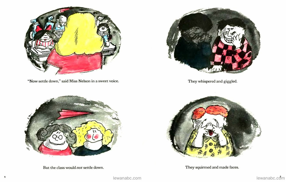 (48周)Miss Nelson Is Missing绘本故事第4页